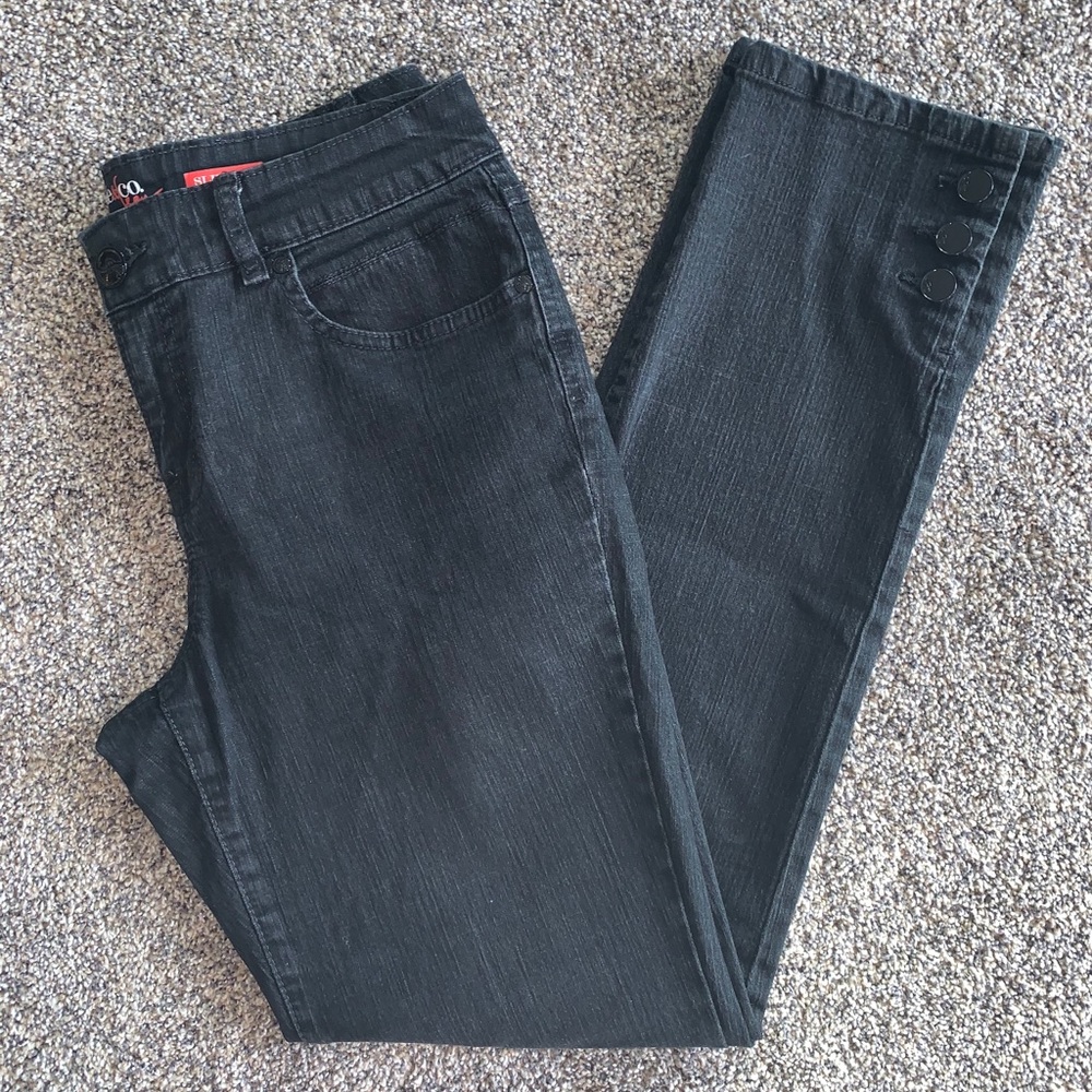 Style&co. Slim Leg Black Jeans